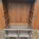 Large buffet / carved oak wardrobe – Neo-Gothic decor –