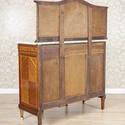 French Mahogany Buffet with Mirror, Late 19th Century