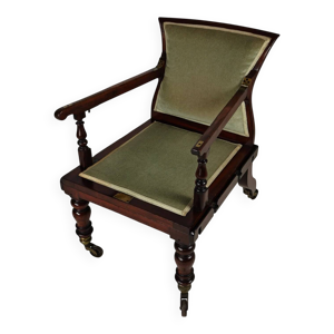 Rare fauteuil ajustable - victorien