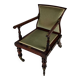 Rare fauteuil ajustable victorien par J. Alderman, Londres