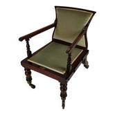Rare fauteuil ajustable victorien par J. Alderman, Londres