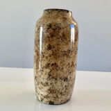 Marbled effect vase in Lunéville earthenware
