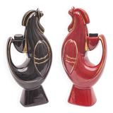 Pair of liqueur bottles by Garnier