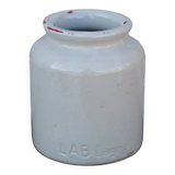 Pot à moutarde vintage français en grès