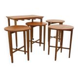 Nesting tables Poul Hundevad vintage
