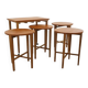 Tables gigognes Poul Hundevad vintage