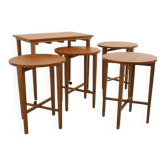 Nesting tables Poul Hundevad vintage