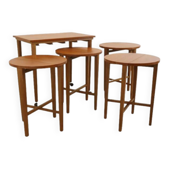 Nesting tables Poul Hundevad vintage