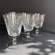 6 Verres à eau – Cristallerie de Lorraine à Lemberg (1925-1997)
