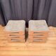 Pair of Wiggle Stools by Frank Gehry, Vitra, 1990s