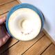 Ceramic cut dish L.P Carnac