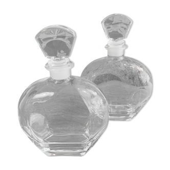 Paire de carafes