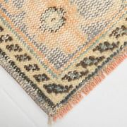 Hand Woven Peach Color Turkish Vintage Rug, 179x288 Cm