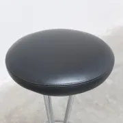 Danish modern pair of bar stools by Piet Hein for Fritz Hansen, 1960s