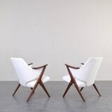 Mid-Century Norwegian Teak Armchairs Knott from Brunstad Møbelfabrikk, 1960