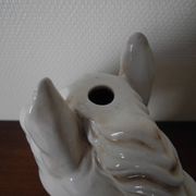 Ceramic horse head lamp base vintage horse lamp base design 70s
