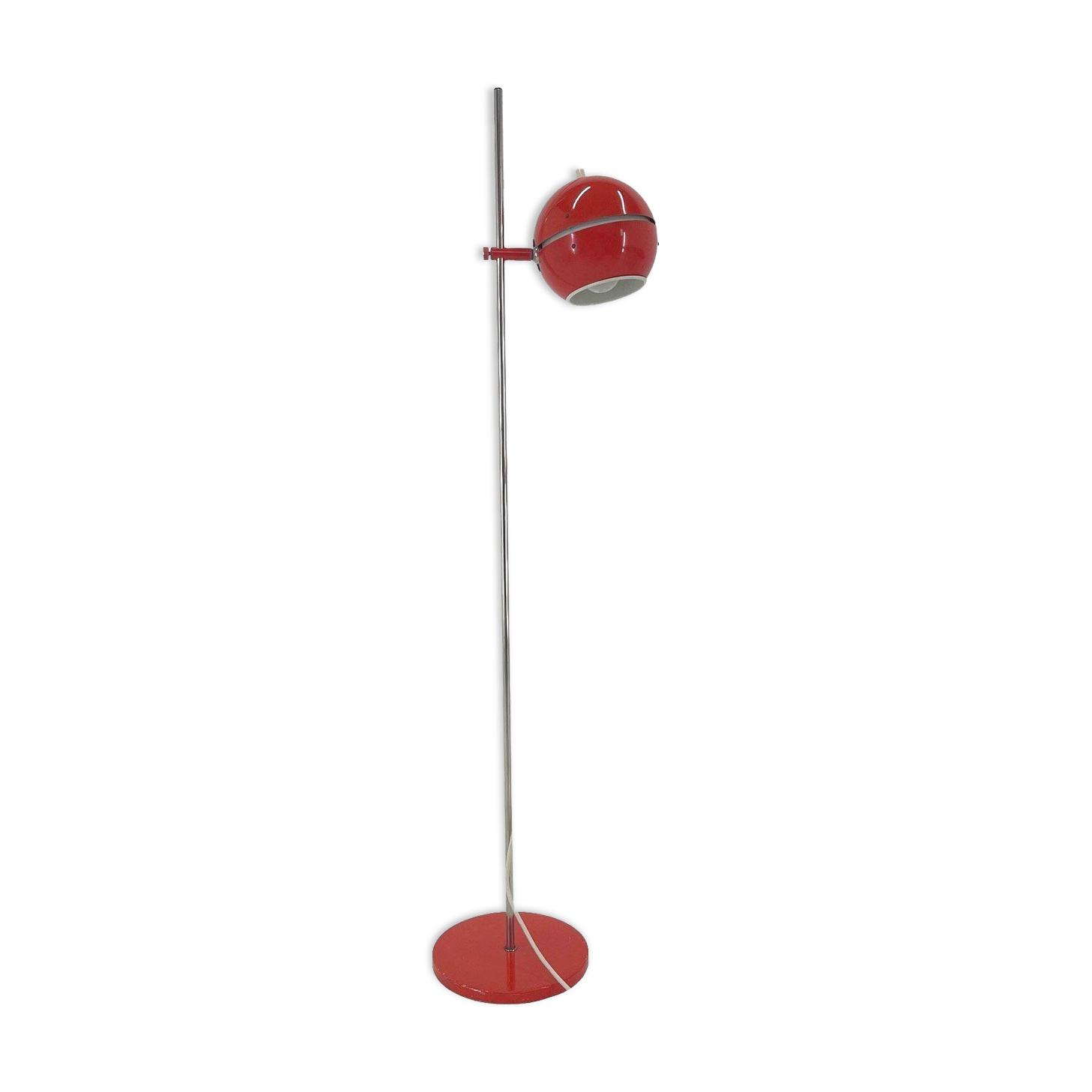 Lampadaire réglable de style spatial des années 1960, Allemagne