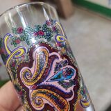 7 tea glasses, orienti pattern