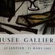 Affiche musée Galiera, les peintres témoins de leur temps, Bernard Buffet, 1964