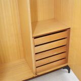 Italian mid century rosewood wardrobe 1950s