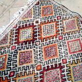 Old Berber carpet from the 1960 Morocco average atlas 213x160cm
