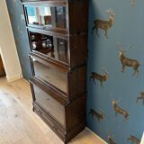 Antique oak Globe Wernicke Bookcase