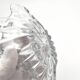 Ouraline Coupe Blown Glass Bohemia Shell Sculpture 1950