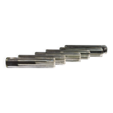 Lot de 6 repose-couteaux en cristal de Tchécoslovaquie du milieu du siècle
