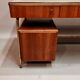 Modular desk rosewood and brass  1950