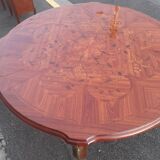 Marquetry dining table