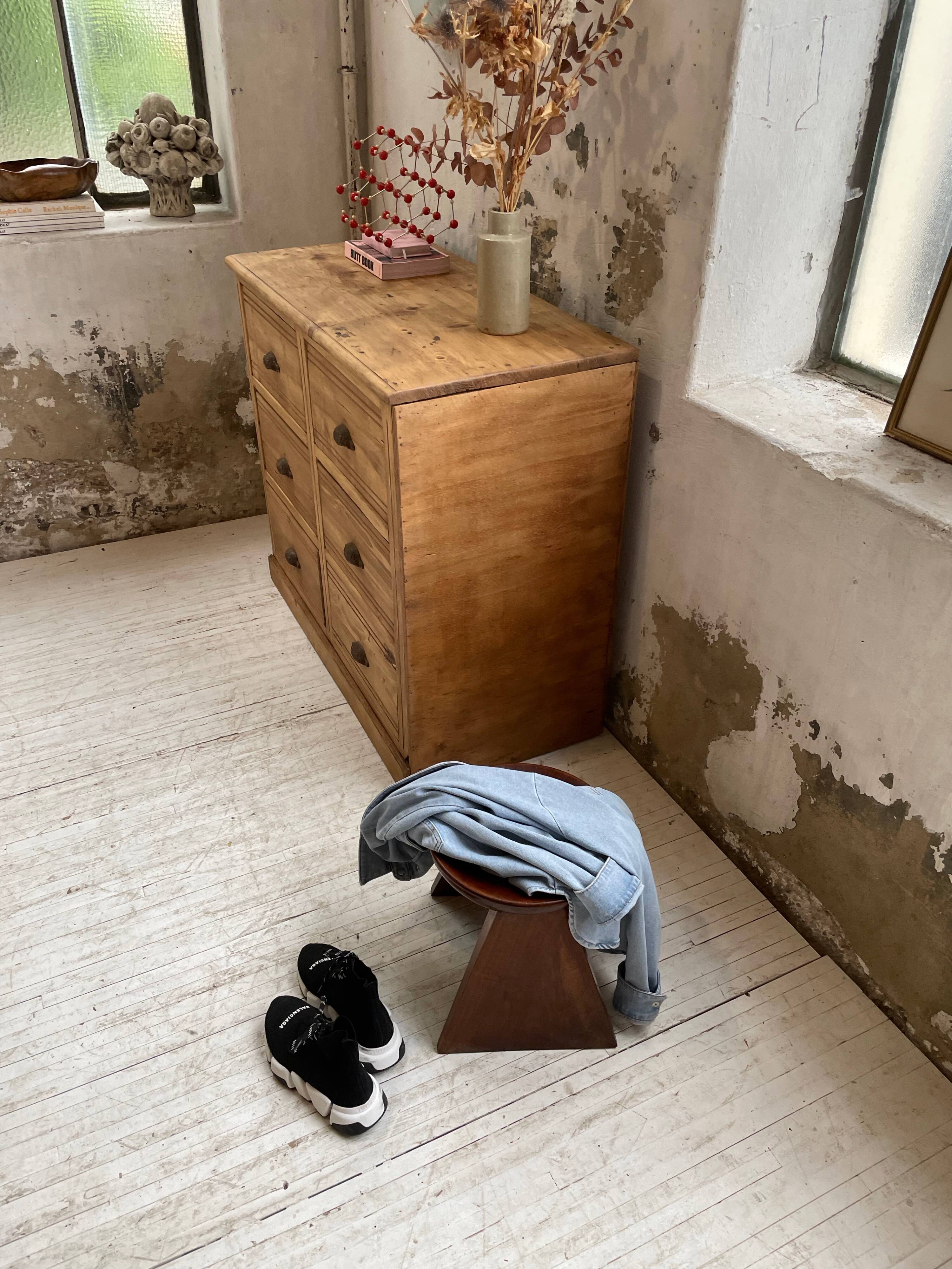 Convenient pine workshop furniture