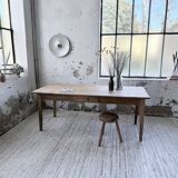 1950 pine farmhouse table 2m