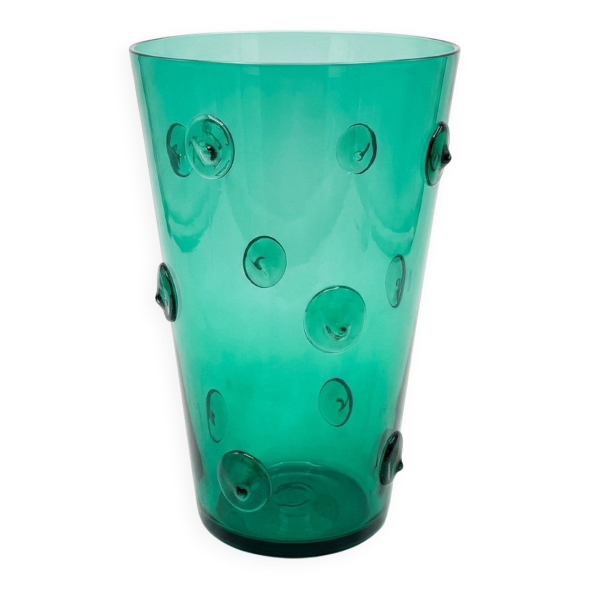 Artist Vase in Blown Glass Marcou Lava Edition