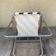 Old metal fold chair 1970