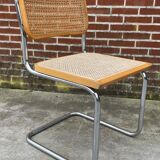 Cesca design chair model b32 in chrome