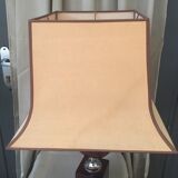 Lacquered table lamp Philippe Barbier years 1970