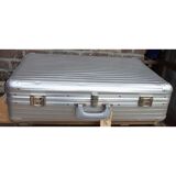 Cheney England aluminum suitcase