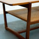 Coffee table teck & caning
