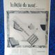 a set of 3 paper advertisements: Petit Lu brand from period reviews