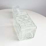 Glass square carafe
