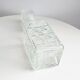 Glass square carafe
