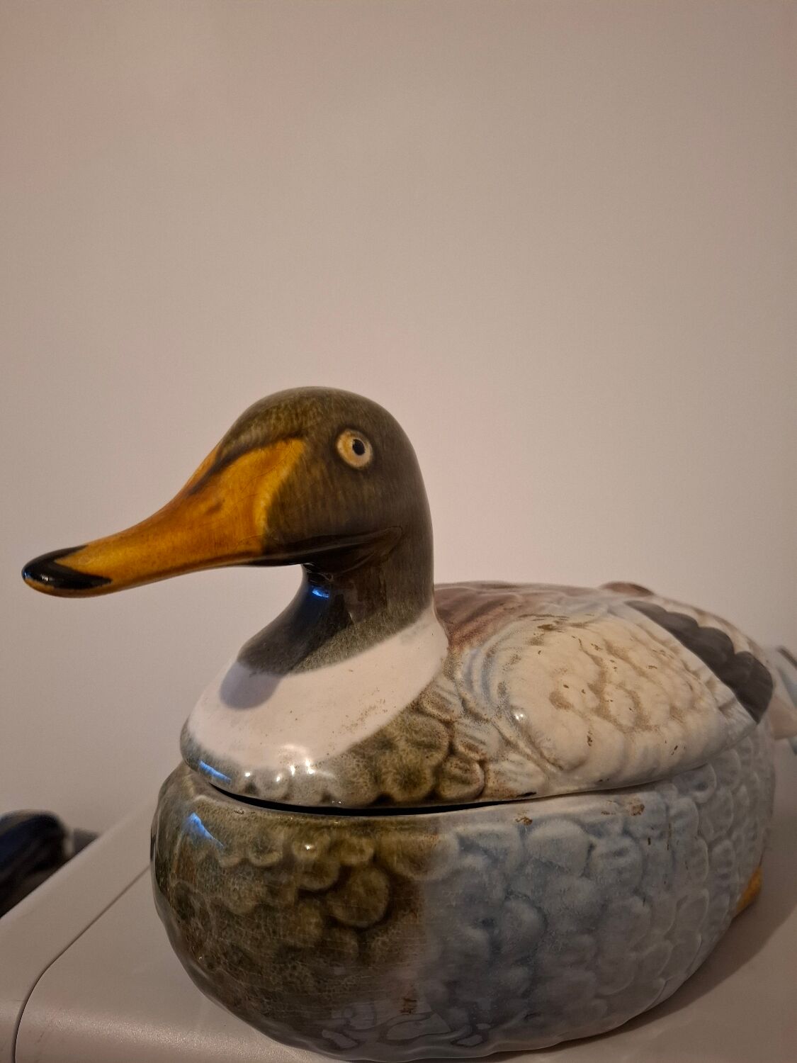 Ceramic duck terrine
