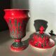 Vase à couvercle en céramique Italienne vintage