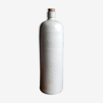 Enamelled grey sandstone bottle