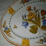 plat de service oval