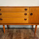 Mid century retro vintage sideboard teak by schreiber 1960
