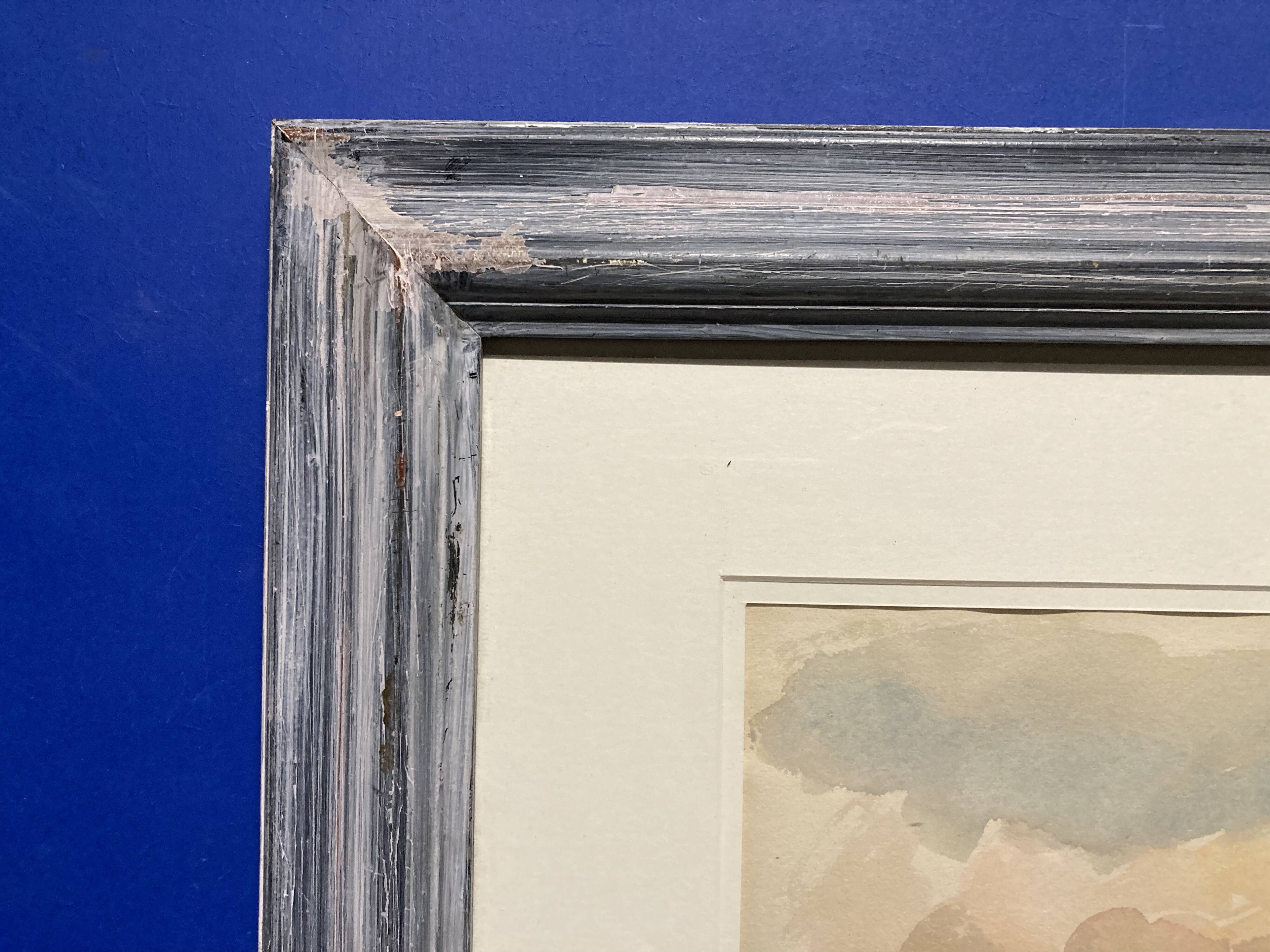 Landscape framed by Gustave Guétant (1873-1953)