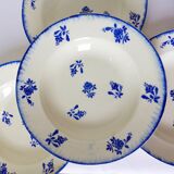 4 K&G Luneville Loire model soup plates