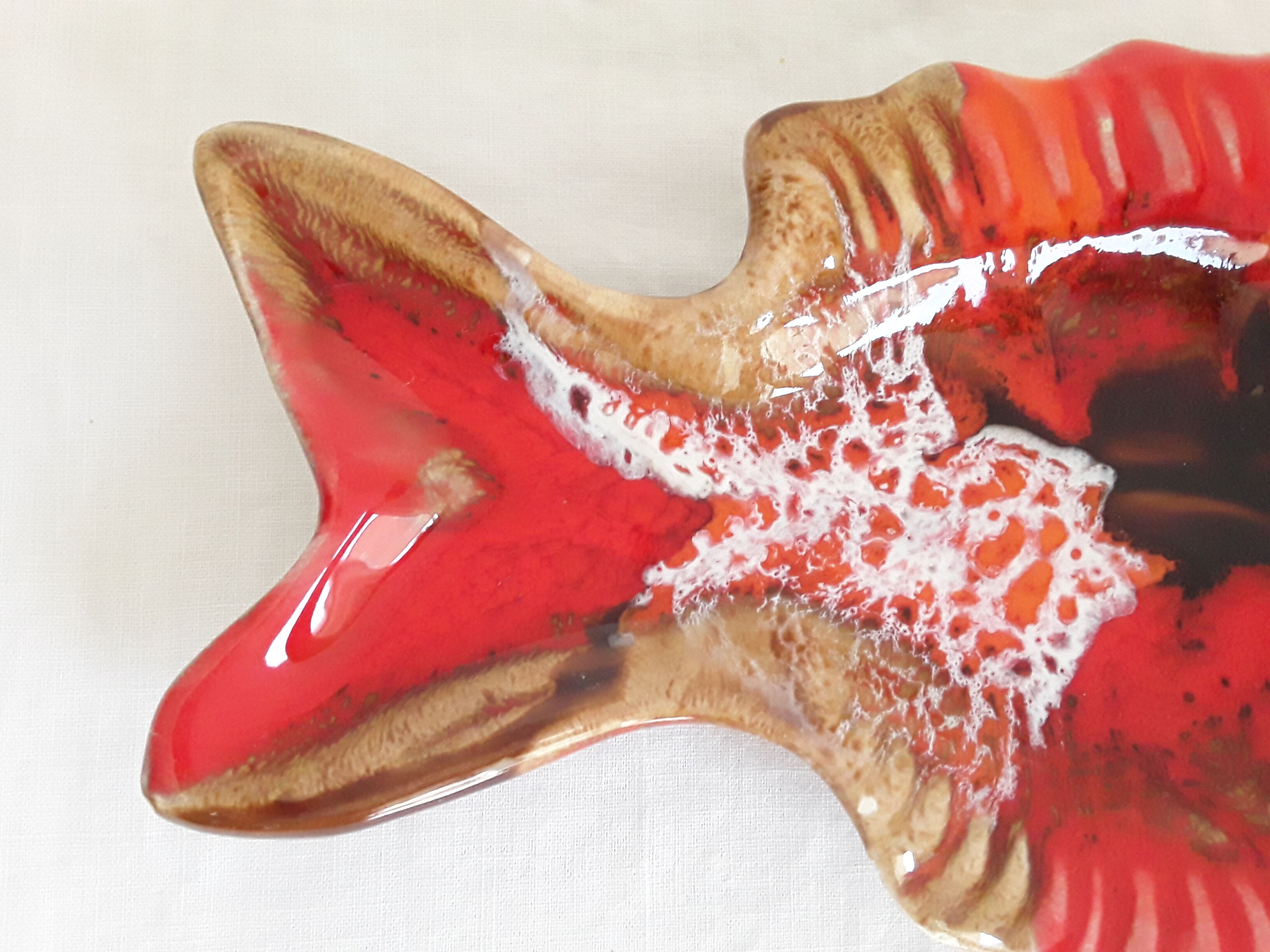 Vintage fish ceramic Vallauris