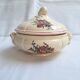 Soup tureen / Vegetable dish Digoin Sarreguemines Model Lorraine